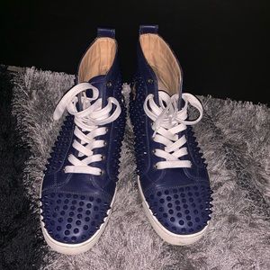 CHRISTIAN LOUBOUTIN SPIKED SNEAKERS
